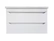TMP SHARP 100 fali fürdőszobabútor - Sanovit Soft 13100 porcelán mosdóval - 101 x 45,5cm
