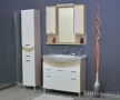 TMP ZX - SONOMA - Tükrös fürdőszobai szekrény LED világítással - 95 x 80 cm