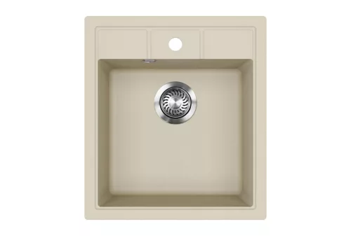 EVIDO Easy 45 gránit mosogató, 460 x 515 mm, bézs