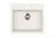 EVIDO QUADRO 6 gránit mosogató, 565 x 510 mm, fehér