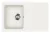 EVIDO HOME 45 S gránit mosogató, 765 x 460 mm, fehér