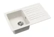 EVIDO HOME 45 S gránit mosogató, 765 x 460 mm, fehér