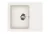 EVIDO HOME 45 S Compact gránit mosogató, 575 x 460 mm, fehér