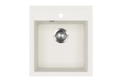EVIDO EASY 45 gránit mosogató, 460 x 515 mm, fehér