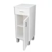 Viva STYLE fürdőszobai ÁLLÓSZEKRÉNY 85 alacsony POLCOS - 1 fiók - JOBBOS - 35 x 33 x 85 cm