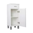 Viva STYLE fürdőszobai ÁLLÓSZEKRÉNY 85 alacsony POLCOS - 1 fiók - JOBBOS - 35 x 33 x 85 cm