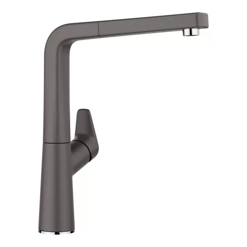 BLANCO AVONA-S kihúzható fejes csaptelep, palaszürke, SILGRANIT-Look, HD