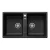 BLANCO ZIA 9 SILGRANIT mosogató, fekete