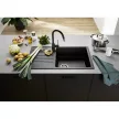 BLANCO LEGRA XL 6 S SILGRANIT mosogató, fekete