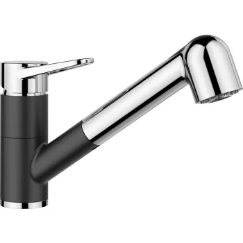 BLANCO WEGA-S II fekete / króm HD