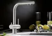 BLANCO FONTAS II satin dark steel HD