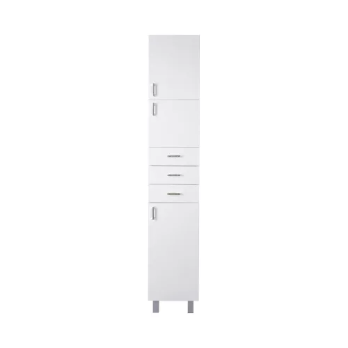 Viva STYLE fürdőszobai ÁLLÓSZEKRÉNY 192 magas POLCOS - JOBBOS - 35 x 33 x 192 cm