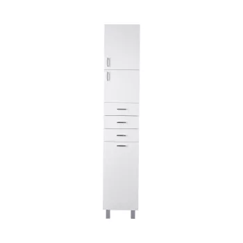   Viva STYLE fürdőszobai ÁLLÓSZEKRÉNY 192 magas szennyestartós - JOBBOS - 35 x 33 x 192 cm