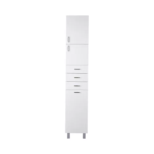 Viva STYLE fürdőszobai ÁLLÓSZEKRÉNY 192 magas szennyestartós - JOBBOS - 35 x 33 x 192 cm