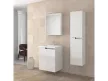 Piramida AKVA 60 H Tükrös fürdőszobai szekrény -1 ajtós kivitel - LED világítással - 60 x 69 x 13 cm