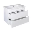 TMP SHARP 80 fali fürdőszobabútor - Sanovit SOFT - 13080 mosdóval - 80 x 45,5 cm