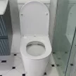 Eros ES AVVA monoblokk WC - perem nélküli - WC ülőkével komplett
