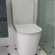 Eros ES AVVA monoblokk WC - perem nélküli - WC ülőkével komplett