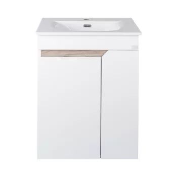   TMP VISION LONG 60 fali függesztett fürdőszobai bútor - SKY E-8099-60 mosdóval- 61 x 46 x 74 cm