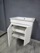 TMP VISION 60 fali függesztett fürdőszobai bútor - SKY E-8099-60 porcelán mosdóval - 61 x 46 x 56 cm
