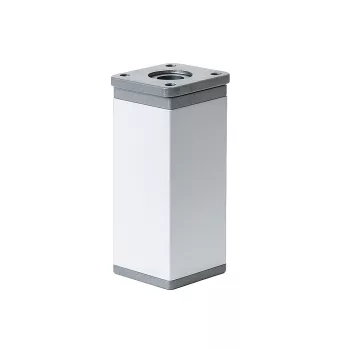 Uni bútorláb 100 mm ezüst