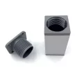 Uni bútorláb 60 mm ezüst