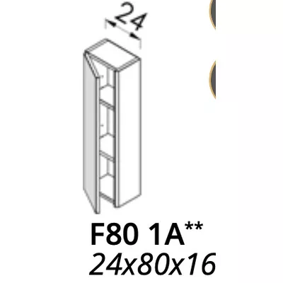BALINA F80 1A fali kiegészítő szekrény TBOSS