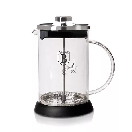 Berlinger Haus KÁVÉ- ÉS TEAFŐZŐ, DUGATTYÚS 600 ML, ROZSDAMENTES ACÉL BH/6302A