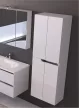 Piramida BETA fali fürdőszoba - ÁLLÓSZEKRÉNY - fehér - 50 x 150 x 30 cm