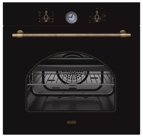 EVIDO RUSTIC-O 6AA multifunkciós sütő,analóg,antracit/bronz