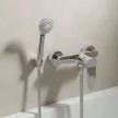 LAVEO ATEZ kádcsap zuhanyszettel, egykaros, króm
