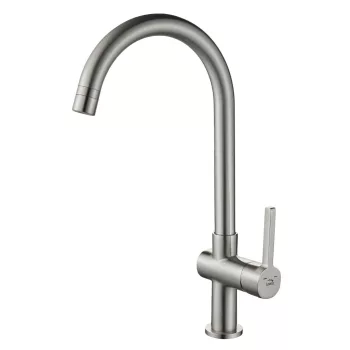 LAVEO ALITA szálcsiszolt inox csaptelep