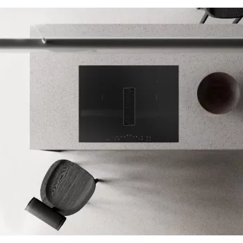   Ciarko Design Wizard SLIM 72 fekete főzőlapba integrált páraelszívó