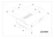 Ciarko Design Wizard SLIM 72 fekete főzőlapba integrált páraelszívó