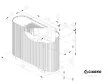 Ciarko Design MONO 80 cm ecrü (bézs) fali páraelszívó