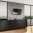 Ciarko Design TRIO Inox / fekete fali páraelszívó