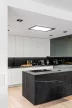 Ciarko Design Su Light fekete mennyezeti páraelszívó