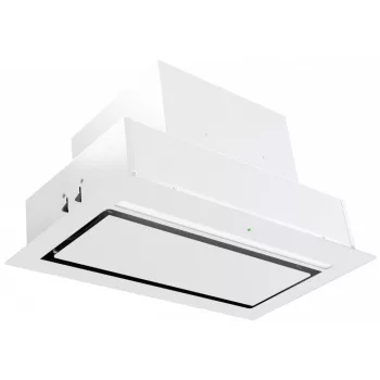   Ciarko Design AURA 55 cm fehér üveg beépíthető páraelszívó