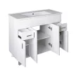 VivaStyle EKONOMIK PLUS 100 lábon álló fürdőszobabútor Sanovit ATRIA 9100 mosdóval - 101 x 45,5 cm