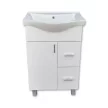VivaStyle BIANKA 55 lábon álló fürdőszobabútor 2 fiókos Sanovit ALBATROS 10055 mosdókagyló 54,5x45cm