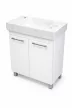 VivaStyle PANEL- KMT 60 lábon álló fürdőszobabútor CeraStyle SHARP - BAL CSAPLYUKAS mosdóval 60x30cm