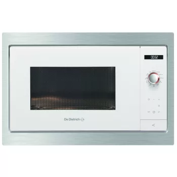   De Dietrich beépíthető mikrohullámú sütő, 26 l, 2 automatikus sütőfunkció, LCD kijelző, fehér