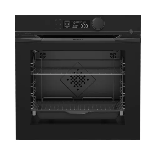 De Dietrich multifunkciós sütő, gőztisztítás, 73 l, 12 funkció, 70 auto recept, LCD, infinite black