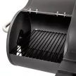 Faszenes kerti grillsütő füstölővel