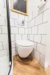 Eros ES BELLA SLIM fali WC - perem nélküli - WC ülőkével - VORTEX örvényöblítéssel - 49 cm