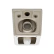 Eros ES QUADRO fali wc - ülőkével komplett - perem nélküli öblítés - 49,5 cm
