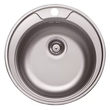   LIVINOX RONDO 145 natúr rozsdamentes acél mosogató, 480 mm