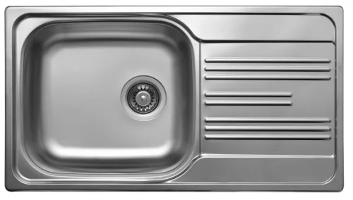 LIVINOX COLEA 198 natúr rozsdamentes acél mosogató, 780 x 435 mm