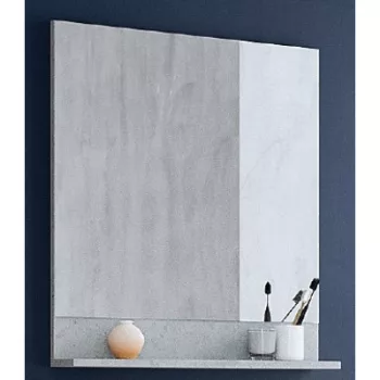 FLOATING MIRROR shelf 55cm fürdőszoba tükör polcal TBOSS