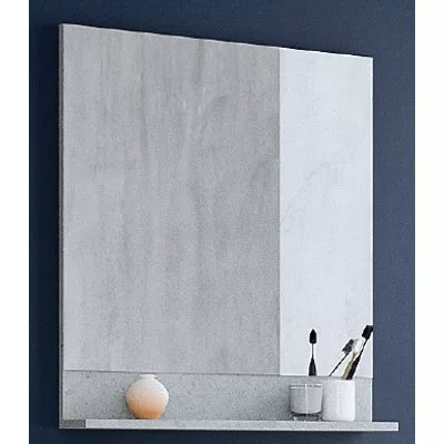 FLOATING MIRROR shelf 55cm fürdőszoba tükör polcal TBOSS